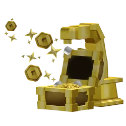 Chest of Overflowing Loot, as shown in the Roblox catalog